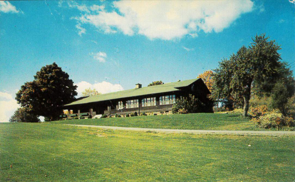 Original Orange County Country Club Clubhouse prior to fire
